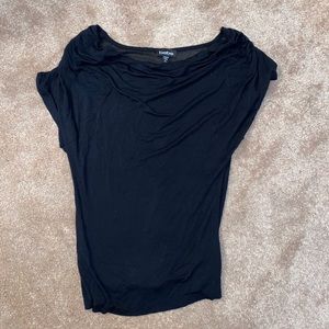 Bebe black blouse size small